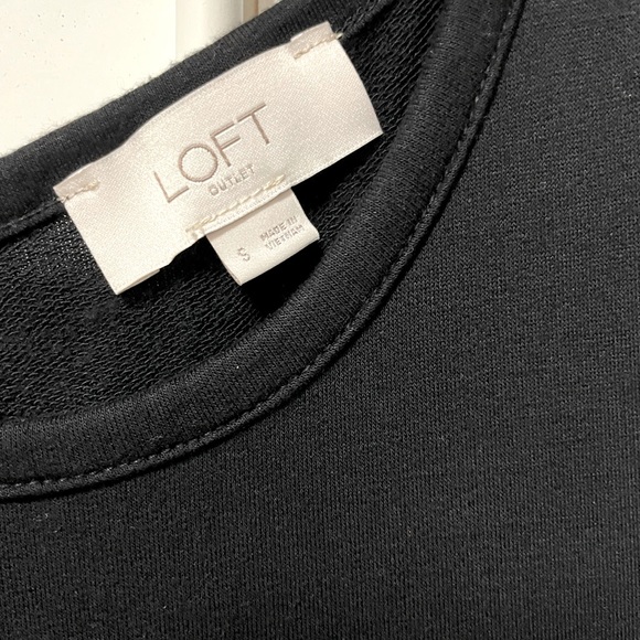 Loft Outlet Women’s Short Sleeve Jumpsuit Gray Marl Size Small with pockets - Picture 2 of 3